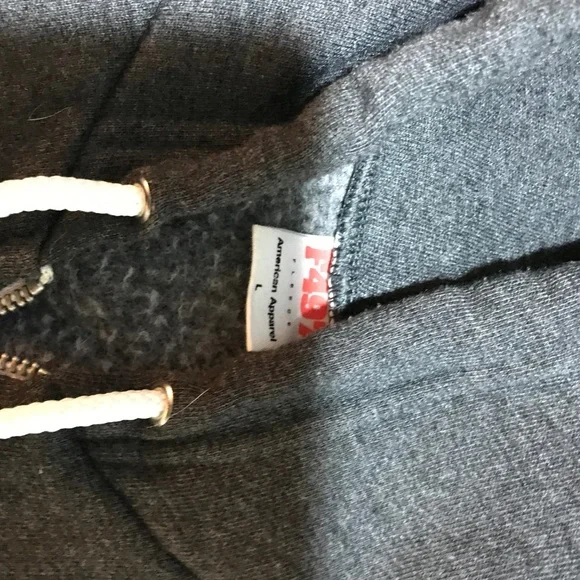 Int'l Indeed fleece full zipper hoodie front pouch unisex - Picture 7 of 8